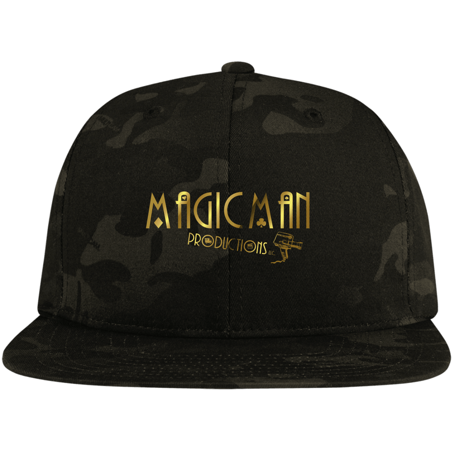 STC19 Flat Bill High-Profile Snapback Hat - MAGICMAN PRODUCTIONS