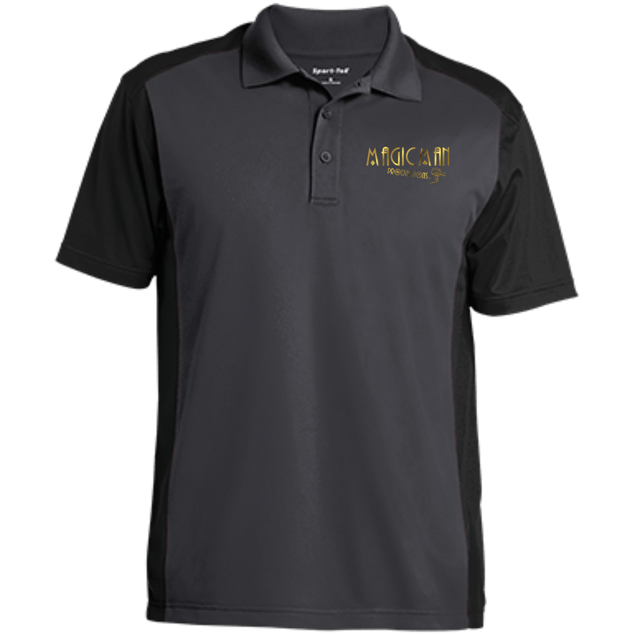 ST652 Men's Colorblock Sport-Wick Polo - MAGICMAN PRODUCTIONS